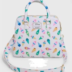 Loungefly Disney Ice Cream Cone Satchel